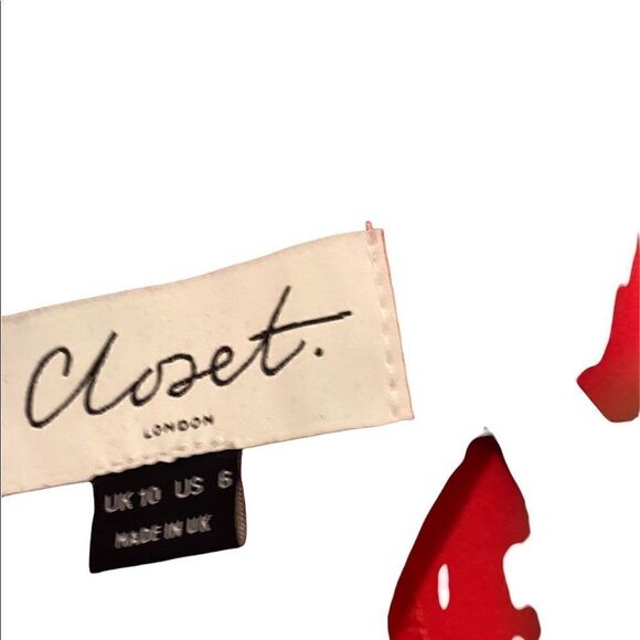 NWOT Closet London midi kimono dress with belt - Picture 10 of 10